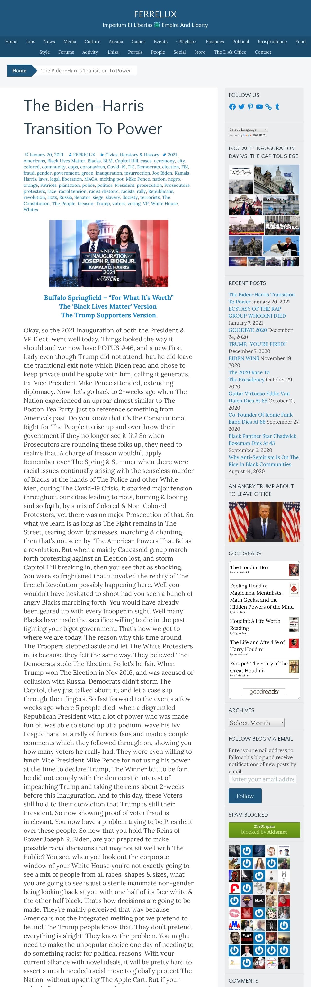 🗞The Biden-Harris Transition To Power📈