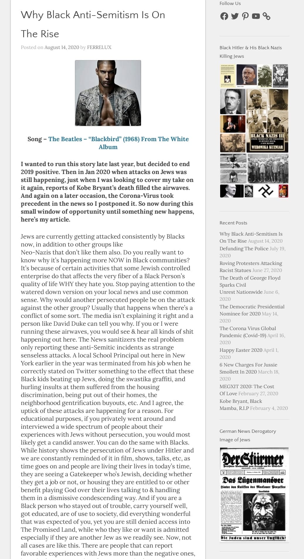 Why Anti-Semitism Is On The Rise In Black Communities 🎳🎯🕍