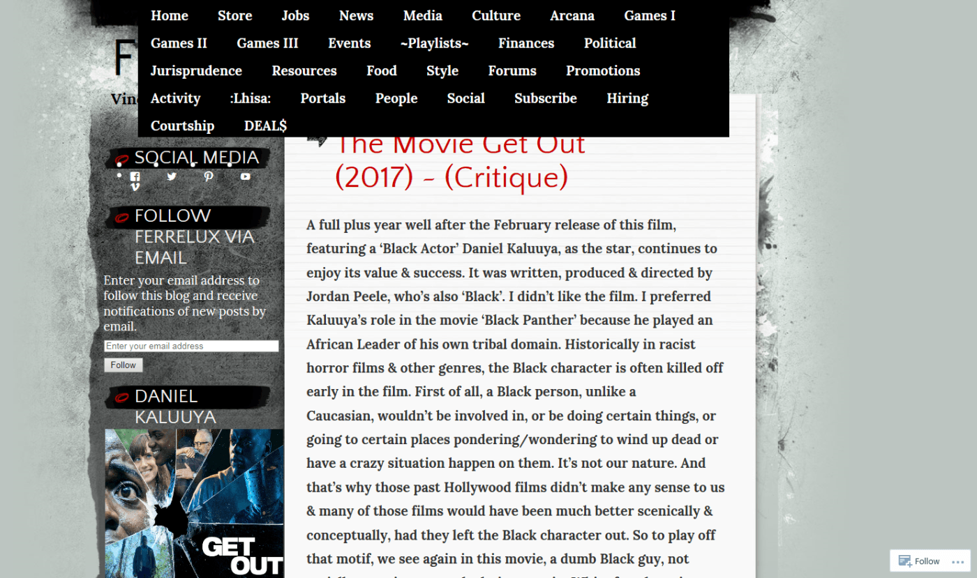 The Movie Get Out (2017) 🎟🎞 (Critique)