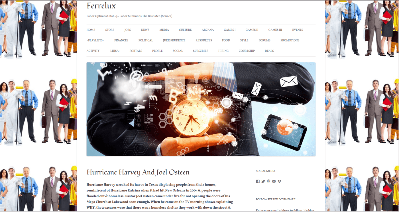 ⛈Hurricane Harvey And Joel Osteen🌬